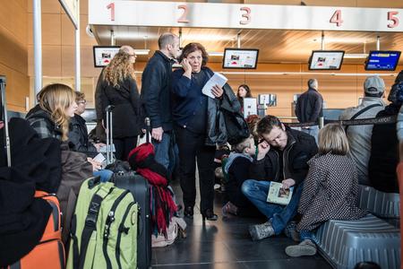 Airport at Charleroi, Belgium 