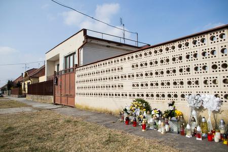 Ján Kuciak's house in Veľká Mača