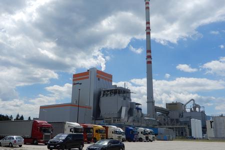 Paper mill Mondi SCP in Ružomberok