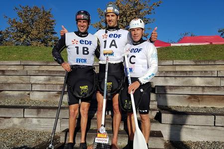 Slovak water slalom racers start championship with a victory
