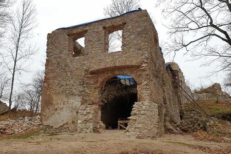 Muráň Castle is undergoing reconstruction