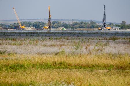 The construction site
