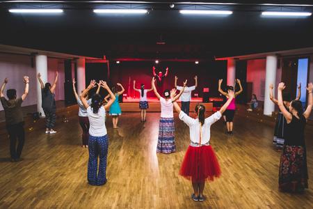 Dance workshops livened up the festival.  