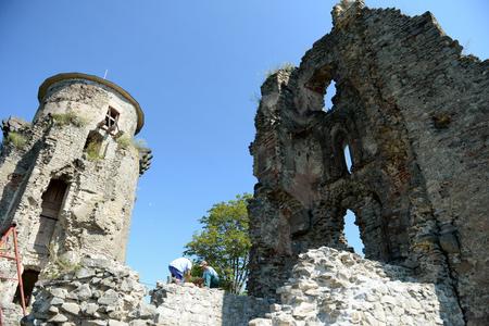 Nebojsa tower (l), Slanec Castle