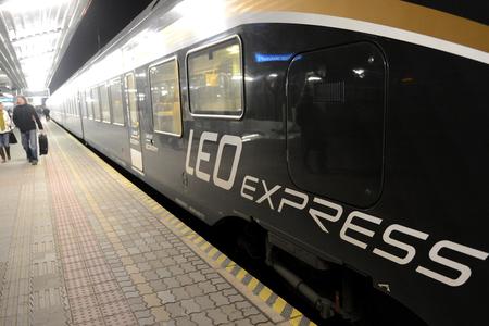 LEO Express also operates trains.