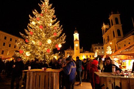 Christmas spirit in Banská Bystrica.