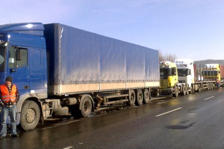 Truck drivers in Slovakia earn less than those working in Germany or the Czech Republic.