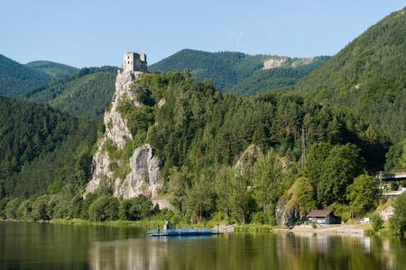 The Strečno castle