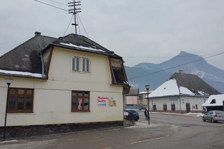 Traditional dumplings are baked and sold in this house in Muráň, in the Revúca Dsitrict.