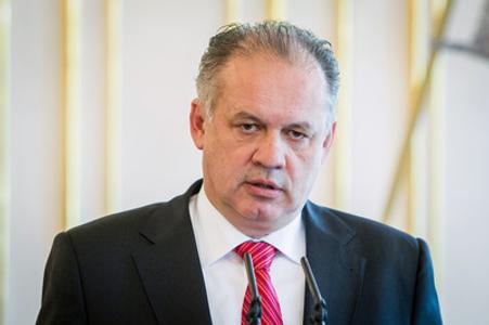 President Andrej Kiska, illustrative stock photo