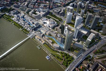 Developer unveils its vision of a new Bratislava centre