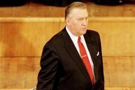 Michal Kováč sworn in as president, March 2, 1993.