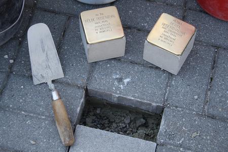 “Stumbling stones” help remember