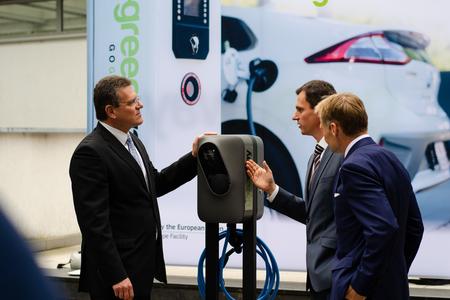 Commissioner Maroš Šefčovič would like to see battery production in Slovakia.
