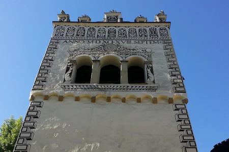 The bell-tower of St. Cross‘ Basilica