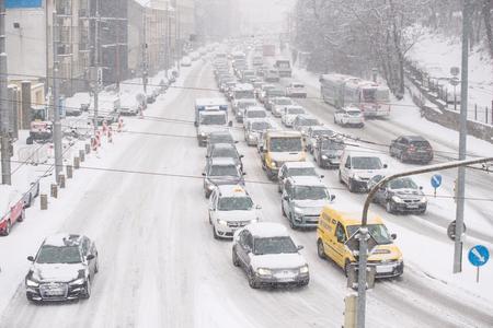 Slovakia struggles with heavy snowfall