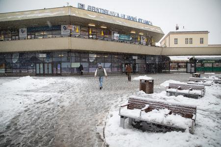 Bratislava's railway station will welcome hockey fans, unreconstructed