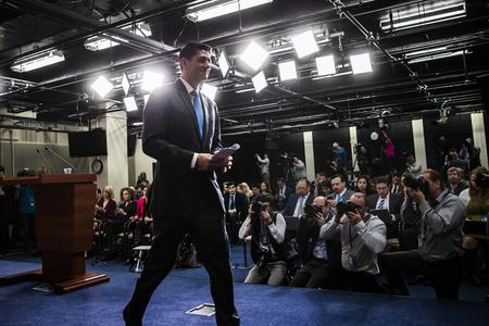 	
Speaker of the House Paul Ryan, R-Wis., tells reporters he will not run for re-election.