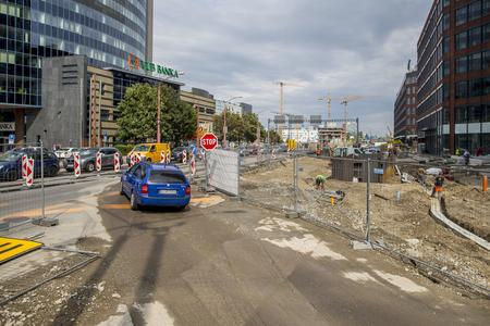 Traffic on Mlynské Nivy Street has gotten more complicated as of Monday, January 14.