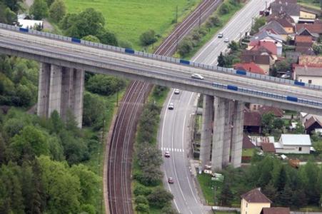 D1 highway, illutsrative stock photo
