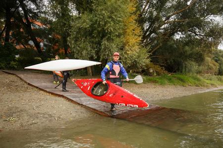 Water sportsmen have a new slalom course