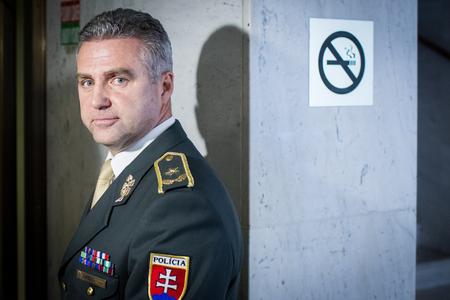 Tibor Gašpar at a 2016 session of parliament's defence and security committee.