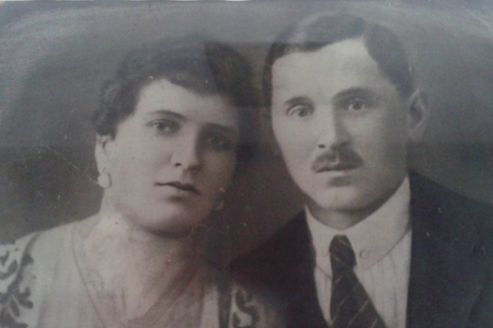 Anna Chladná and her husband Ignác
