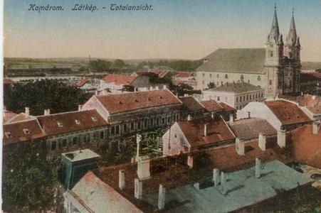 The view over Komárno during the Hungarian monarchy.