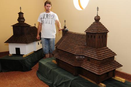 Wooden churches in one place