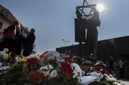 September 8, commemoriaiton of the Holocaust Vicitms and Racial Hatred Day, 2017, Bratislava