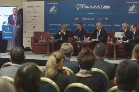 Globsec Tatra Summit, October 2016 Bratislava, illustrative stock photo