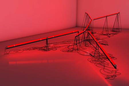 Carmela Gross, a contemporary artist will exhibit a light installation at LAB, Kunsthalle Bratislava