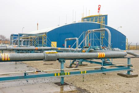 Underground gas storage facility in Gajary.
