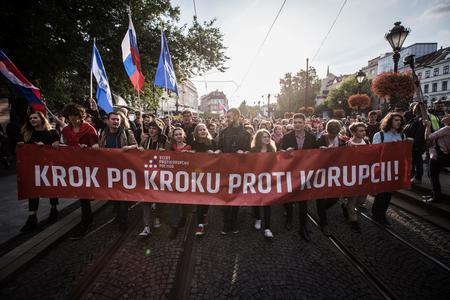 The anti-corruption march