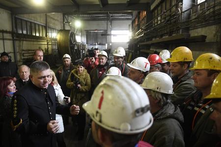 PM Robert Fico visiting the HBP on December 17. 