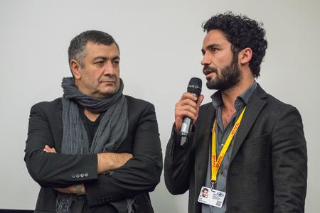 Director Mano Khalil and actor Ismail Zagros (The Swallow / Die Schwalbe) attended the screeneing in person. 