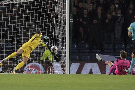 Slovakia beat Scotland in previous match.