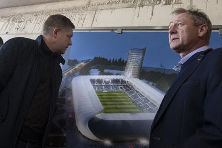 Prime Minister Robert Fico, left and tycoon Ivan Kmotrík