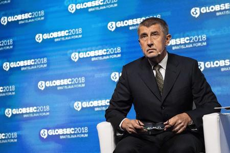 Czech PM Andrej Babiš at GLOBSEC 2018