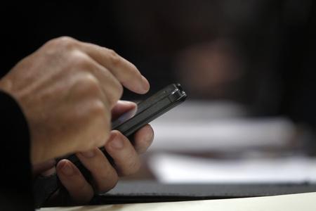 Mobile phone, illustrative stock photo