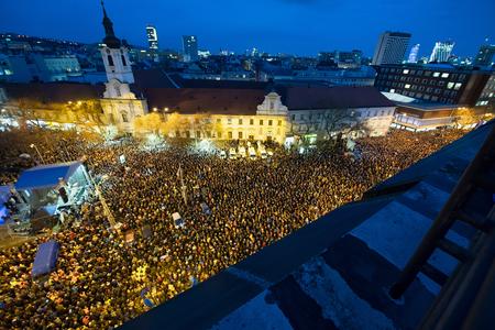 Massive gatherings remember Kuciak and Kušnírová: We did not forget!