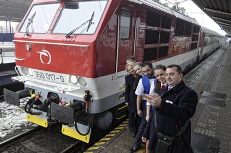 The first IC train Bratislava-Košice leaves festively on renewed service on December 11.