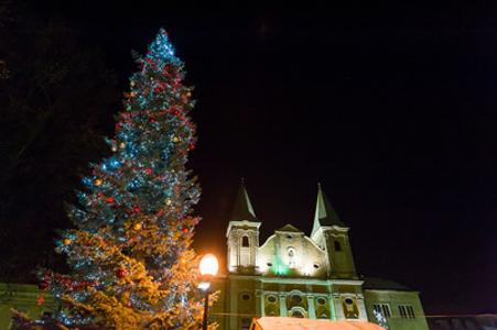 Christmas atmosphere in Žilina