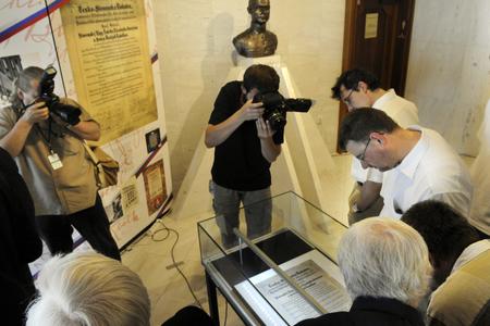 The Pittsburgh Agreement was presented in the Slovak parliament in 2008, on the occasion of the 90th anniversary of its signing.