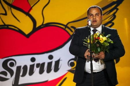Mayor of Lunik IX., Marcel Šaňa, received the Romaaa Spirit 2016 award. 