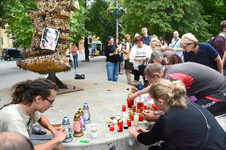 Slovak cities paid tribute to killed Filipino expat