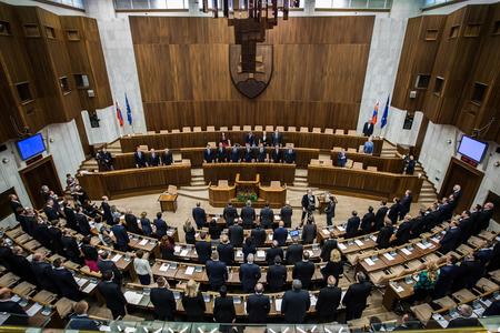 The parliament's assembly hall