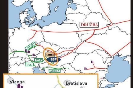 The new Bratislava-Schwechat pipeline should connect Austria’s OMV refinery and the Druzhba pipeline.