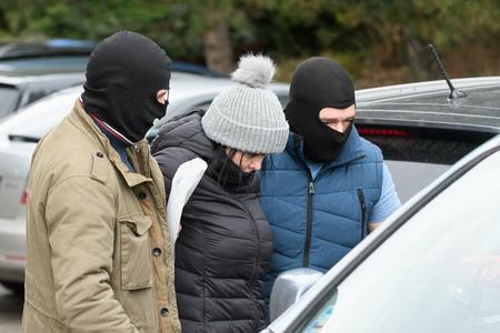 Alena Zsuzsová was questioned in Nitra on March 13. 