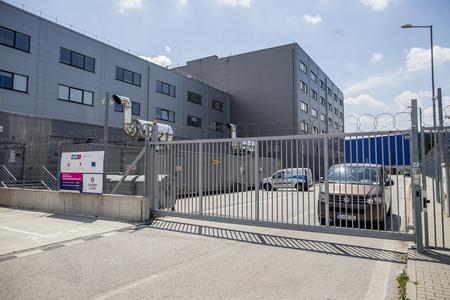 A building owned by Igor Rattaj where cryptominers rent the spaces. The Slovak Finance Ministry also has a floor there.